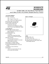M36W832TE Datasheet