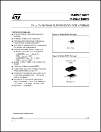 M40SZ100W Datasheet