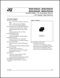 M58CR064D Datasheet