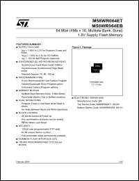 M58WR064ET Datasheet