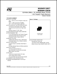 M58WR128EB Datasheet
