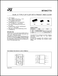 M74HCT74RM13TR Datasheet