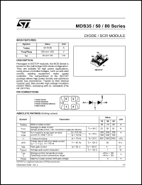 MDS50-800 Datasheet
