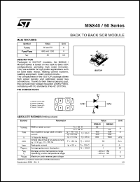 MSS50-800 Datasheet