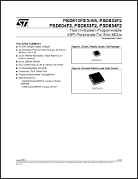 PSD834F2V Datasheet
