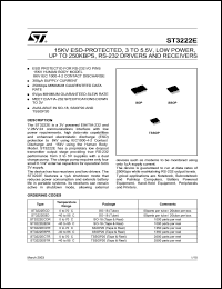 ST3222BD Datasheet