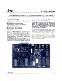 ST62E35BG1 Datasheet