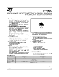 ST72321AR7 Datasheet