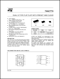 74ACT74MTCX Datasheet