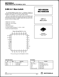 MC100E256FNR2 Datasheet