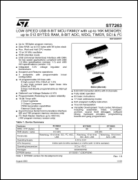 ST72E631K4D0 Datasheet