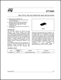 ST75285CTR Datasheet