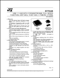 ST7HUB Datasheet