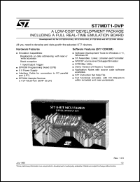 ST7MDT1-DVP-DS Datasheet