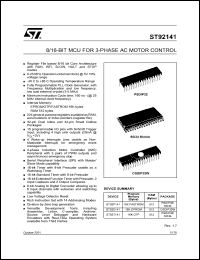 ST92P141K4B6 Datasheet