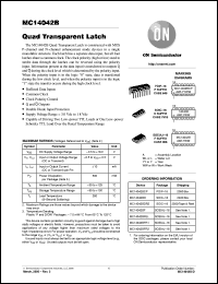 MC14042BDR2 Datasheet
