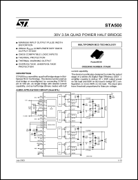 STA500 Datasheet