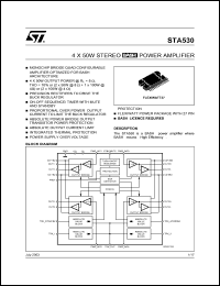 STA530 Datasheet