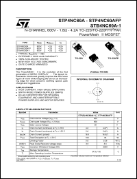 STB4NC80Z Datasheet