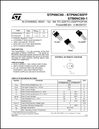 STB6NK60Z Datasheet