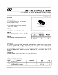 STB7102TR Datasheet