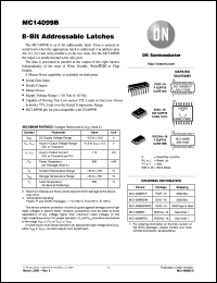 MC14099BDWR2 Datasheet