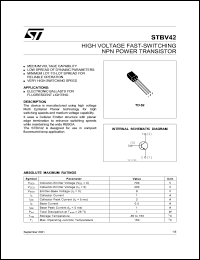 STBV42 Datasheet