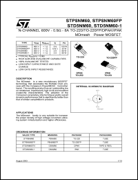 STD5NM50-1 Datasheet