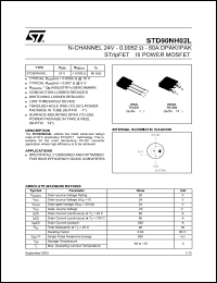 STD90NH02L Datasheet