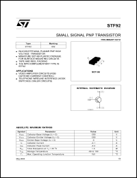STF92 Datasheet