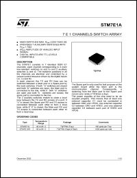 STM7E1AR Datasheet