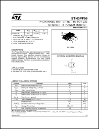 STN3NF06 Datasheet