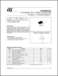 STN4NE03L Datasheet