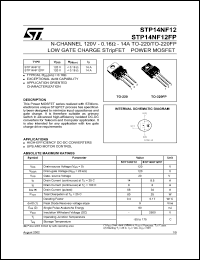STP14NF12FP Datasheet