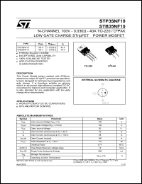 STP35NF10 Datasheet