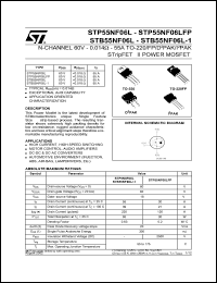 STP55NE06 Datasheet