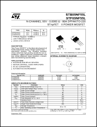 STP85NF55L Datasheet