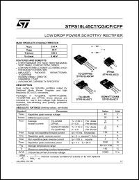 STPS10L60FP Datasheet