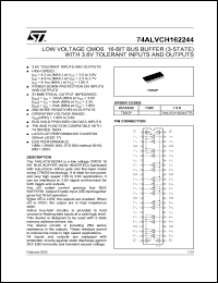 74ALVCH162244DGG Datasheet