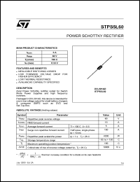 STPS5L25B Datasheet