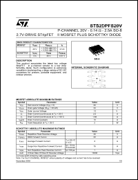 STS2DPFS20V Datasheet