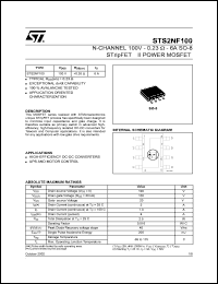 STS2NF100 Datasheet