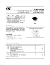 STS6DNF30L Datasheet