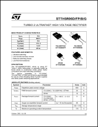 STTH5R06B Datasheet