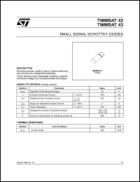 TMMBAT42FILM Datasheet