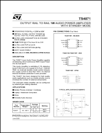 TS4871 Datasheet