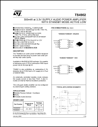 TS4902IST Datasheet