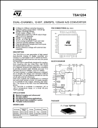 TSA1203IF Datasheet