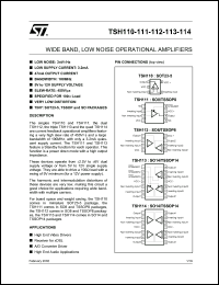 TSH110 Datasheet