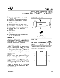 TSM108 Datasheet